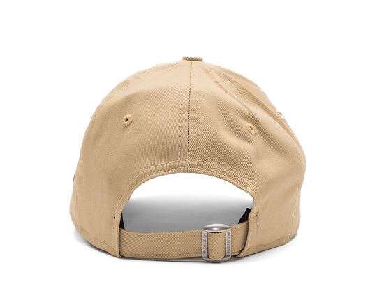 Dětská kšiltovka New Era 9FORTY Kids MLB League Essential New York Yankees Oat Milk / Redwood