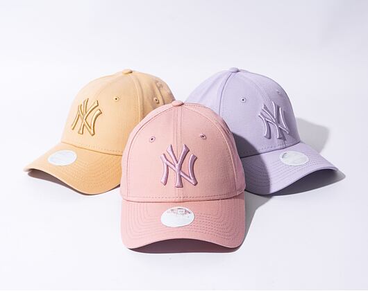 Dámská kšiltovka New Era 9FORTY Womens MLB League Essential New York Yankees Dirty Rose
