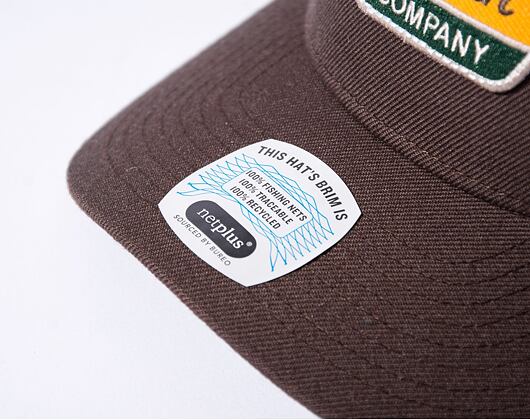 Kšiltovka Brixton Linwood C MP Snapback Dark Earth
