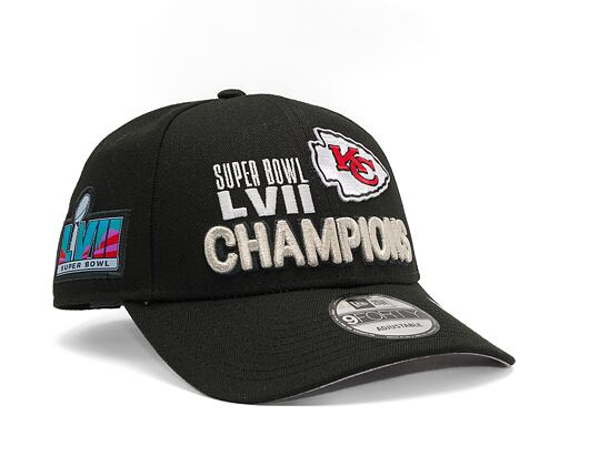 Kšiltovka New Era 9FORTY Snapback NFL22 Super Bowl LVII Parade Kansas City Chiefs Black