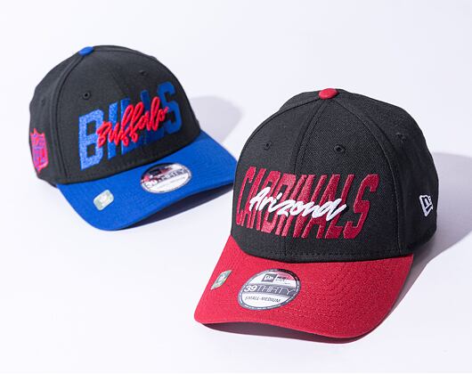 Kšiltovka New Era 39THIRTY NFL22 Draft Arizona Cardinals Black