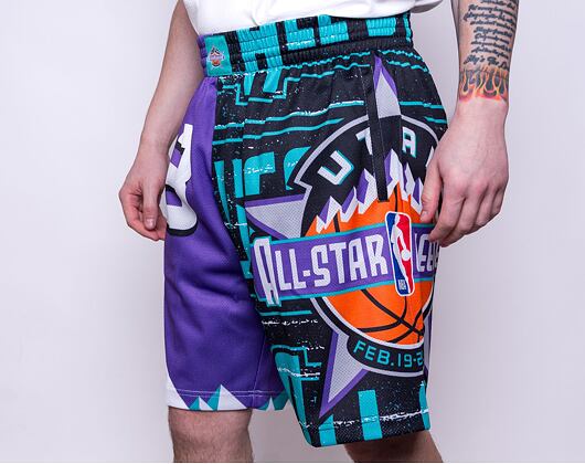 Kraťasy Mitchell & Ness Jumbotron 3.0 Shorts ALL STAR (NBA) Multi / White