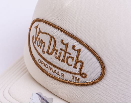 Kšiltovka Von Dutch Trucker Tampa Foam Beige/Beige