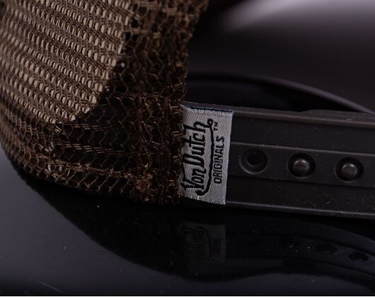 Kšiltovka Von Dutch Trucker Boston White/Brown