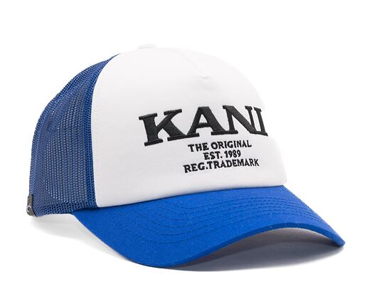 Kšiltovka Karl Kani Retro Trucker Cap blue/white