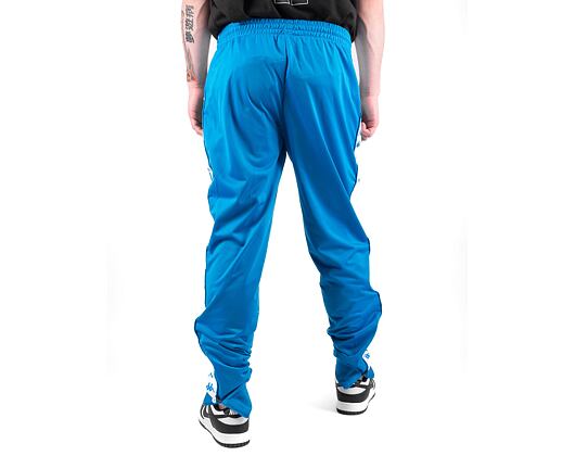 Tepláky Kappa 222 BANDA RASTORIA SLIM Blue Smurf-White