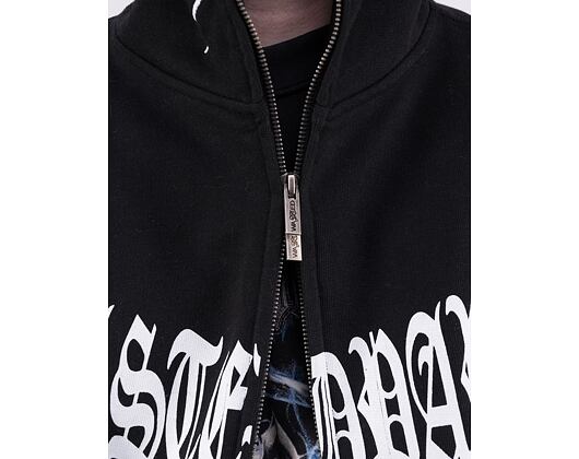 Mikina Wasted Paris Hoodie Full Zip Sick Black