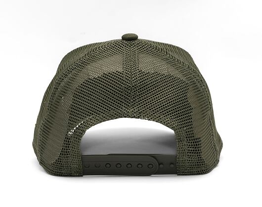 Dětská kšiltovka New Era 9FORTY Kids A-Frame Trucker MLB Tonal Mesh New York Yankees Olive