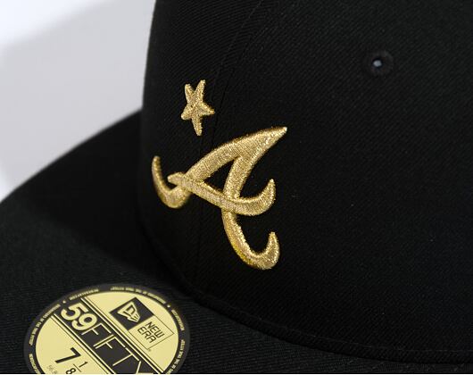 Kšiltovka New Era 59FIFTY MLB ASG 22 "All Star Game 2022" Patch Atlanta Braves Black