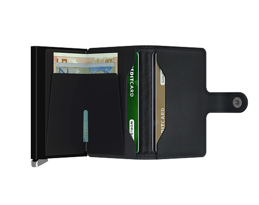 Secrid Premium Miniwallet Emboss Lines Black