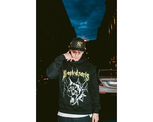 Mikina Wasted Paris Hoodie Spike Black