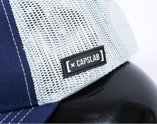Kšiltovka Capslab Rick and Morty - Rick Trucker Blue