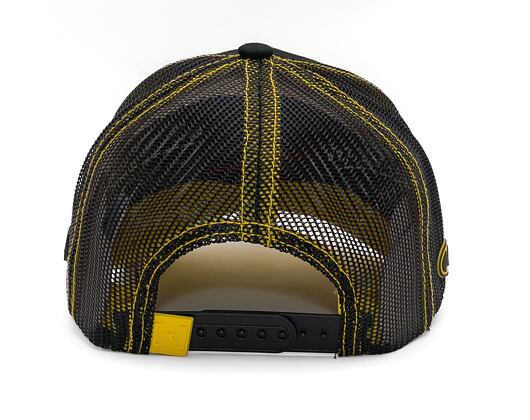 Kšiltovka Capslab Batman - Batman Black/Yellow Trucker Black / Yellow
