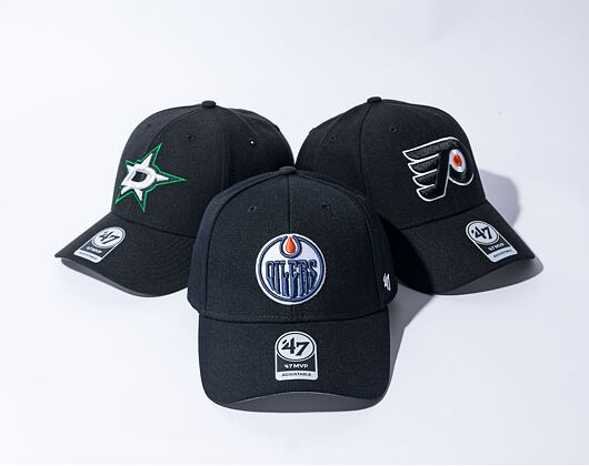 Kšiltovka '47 Brand NHL Edmonton Oilers MVP Black