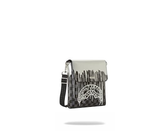 Taška přes rameno Sprayground Platinum Drips Messenger Bag