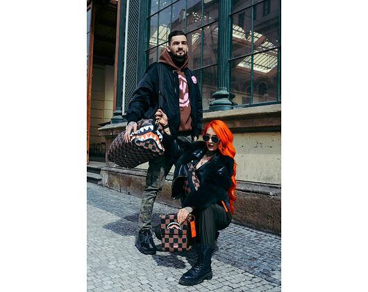 Ledvinka Sprayground Sharks In Paris Painted Crossbody