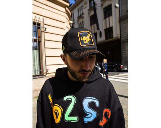 Kšiltovka Capslab Scooby-Doo - Runner Scooby Trucker Black
