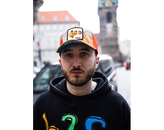 Kšiltovka Goorin - Public Anemone Trucker - Orange
