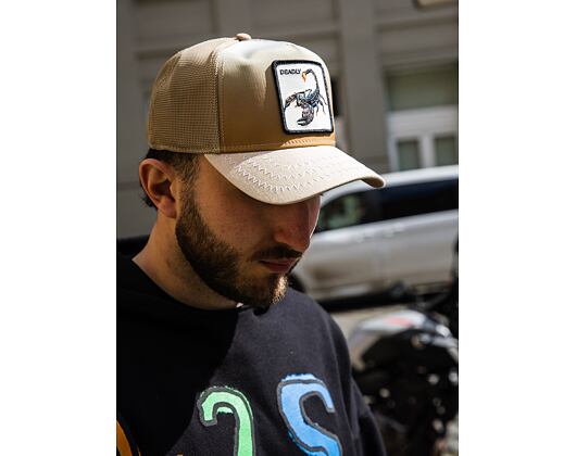 Kšiltovka Goorin Bros Get Over Here Trucker Tan