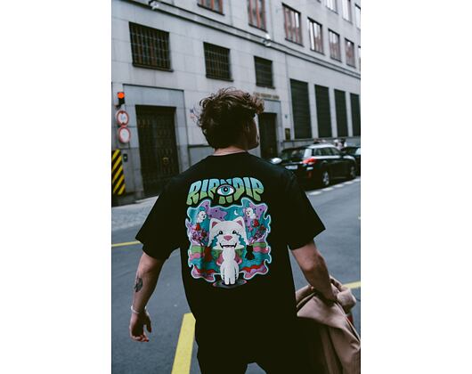 Triko RIP N DIP Tear To Heaven Tee Black