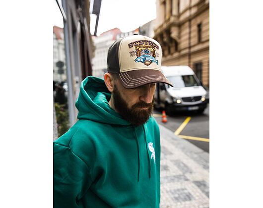Kšiltovka Stetson Trucker Cap Wild Life Beige / Green / Brown