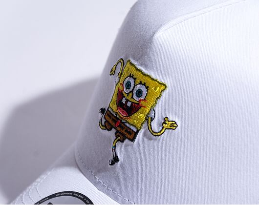 Kšiltovka New Era 9FORTY A-Frame Trucker Nickelodeon Spongebob White / Yellow
