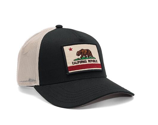 Kšiltovka American Needle Valin - Cali Ivory - Black