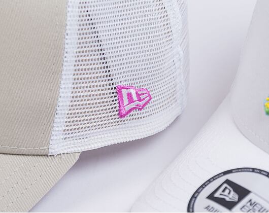 Kšiltovka New Era 9FORTY A-Frame Trucker MLB Seasonal Infill Trucker Los Angeles Dodgers Stone / Bri
