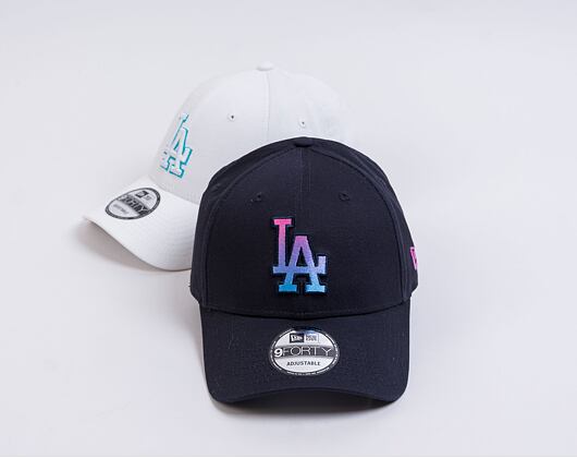 Kšiltovka New Era 9FORTY MLB Gradient Infill Los Angeles Dodgers Navy / Wild Rose Pink