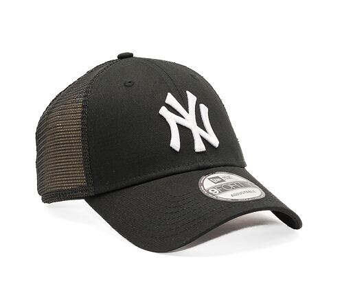 Kšiltovka New Era 9FORTY Trucker MLB Home Field New York Yankees Black / White