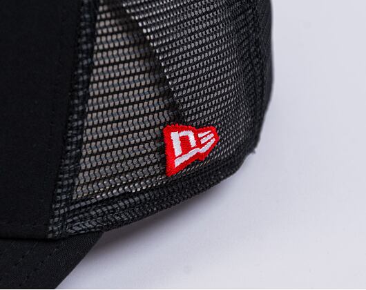 Kšiltovka New Era 9FORTY A-Frame Trucker NBA Logo Overlay Chicago Bulls Black / White
