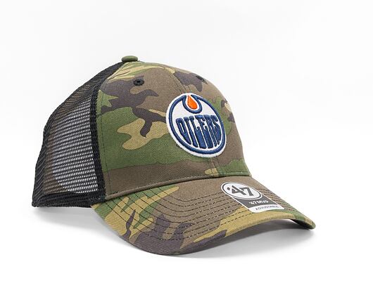 Kšiltovka '47 Brand NHL Edmonton Oilers Camo Branson '47 MVP Camo