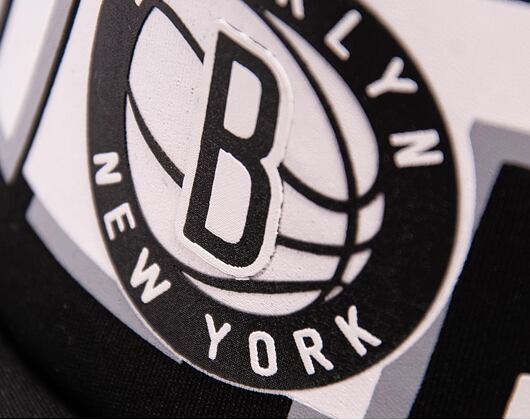 Kšiltovka Mitchell & Ness NBA Billboard Trucker Snapback Brooklyn Nets Black