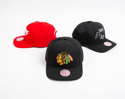 Kšiltovka Mitchell & Ness - Team Ground 2.0 Pro Snapback - Boston Bruins - Black
