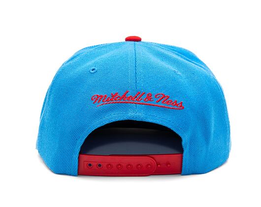 Kšiltovka Mitchell & Ness NHL Team 2 Tone 2.0 Snapback Quebec Nordiques Royal / Red