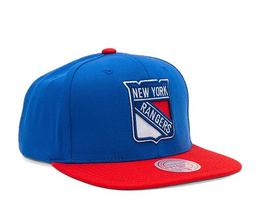 Kšiltovka Mitchell & Ness NHL Team 2 Tone 2.0 Snapback New York Rangers Royal / Red