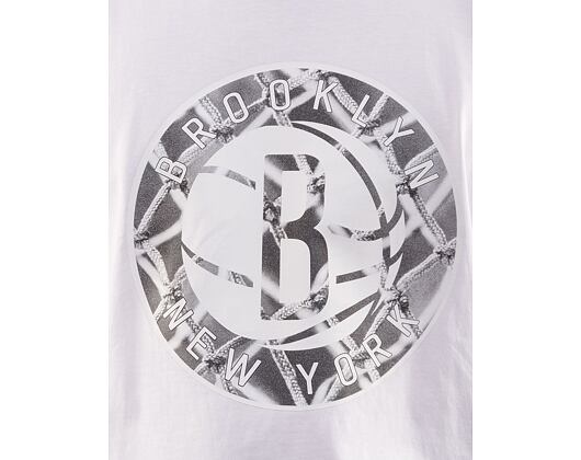 Triko New Era NBA Infill Logo Oversized Tee Brooklyn Nets White / Black