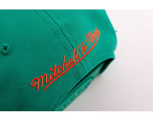 Kšiltovka Mitchell & Ness NBA Desert Green Snapback Chicago Bulls Teal