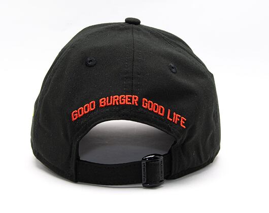 Kšiltovka New Era 9FORTY Food Icon Burger Black / Red