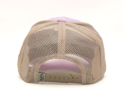 Kšiltovka Von Dutch Trucker Kent Velvet Lilac/Sand