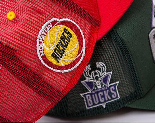 Kšiltovka Mitchell & Ness NBA Team Seal Trucker HWC Rockets Red