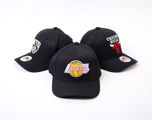 Kšiltovka Mitchell & Ness NBA Team Logo Hc Cr Snapback Lakers Black