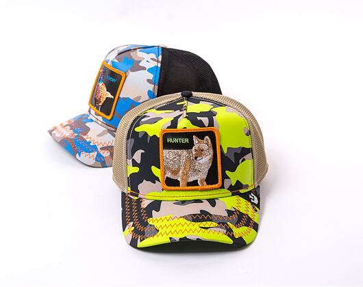 Kšiltovka Goorin - 'Paintball Pack' - El Sorro Dorado - Lime Camo