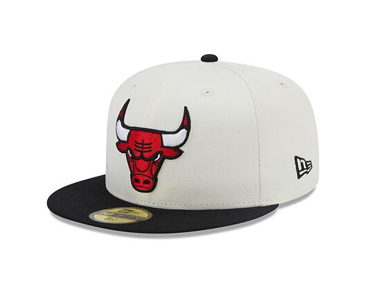 Kšiltovka New Era 59FIFTY NBA Championships Chicago Bulls White / Black