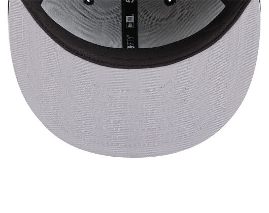 Kšiltovka New Era 59FIFTY MLB Team Side Patch Los Angeles Dodgers Black / White