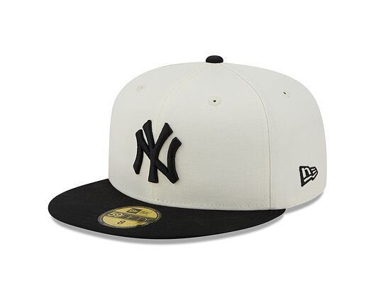 Kšiltovka New Era 59FIFTY MLB Championships New York Yankees White / Black