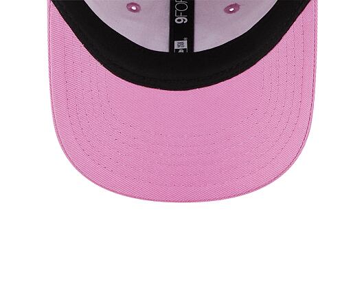 Dětská Kšiltovka New Era 9FORTY Kids MLB League Essential New York Yankees Wild Rose / White