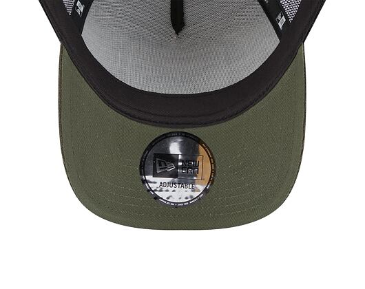 Kšiltovka New Era 9FORTY A-Frame Trucker Cord Trucker New Olive / Black
