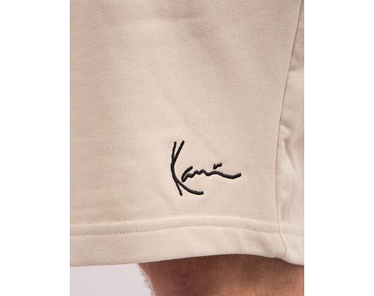 Kraťasy Karl Kani College Signature Sweatshorts Off White