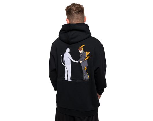 Mikina RIP N DIP Burn Hoodie (Black) RND10063